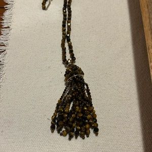Kendra Scott Sylvia Necklace in Tigers Eye